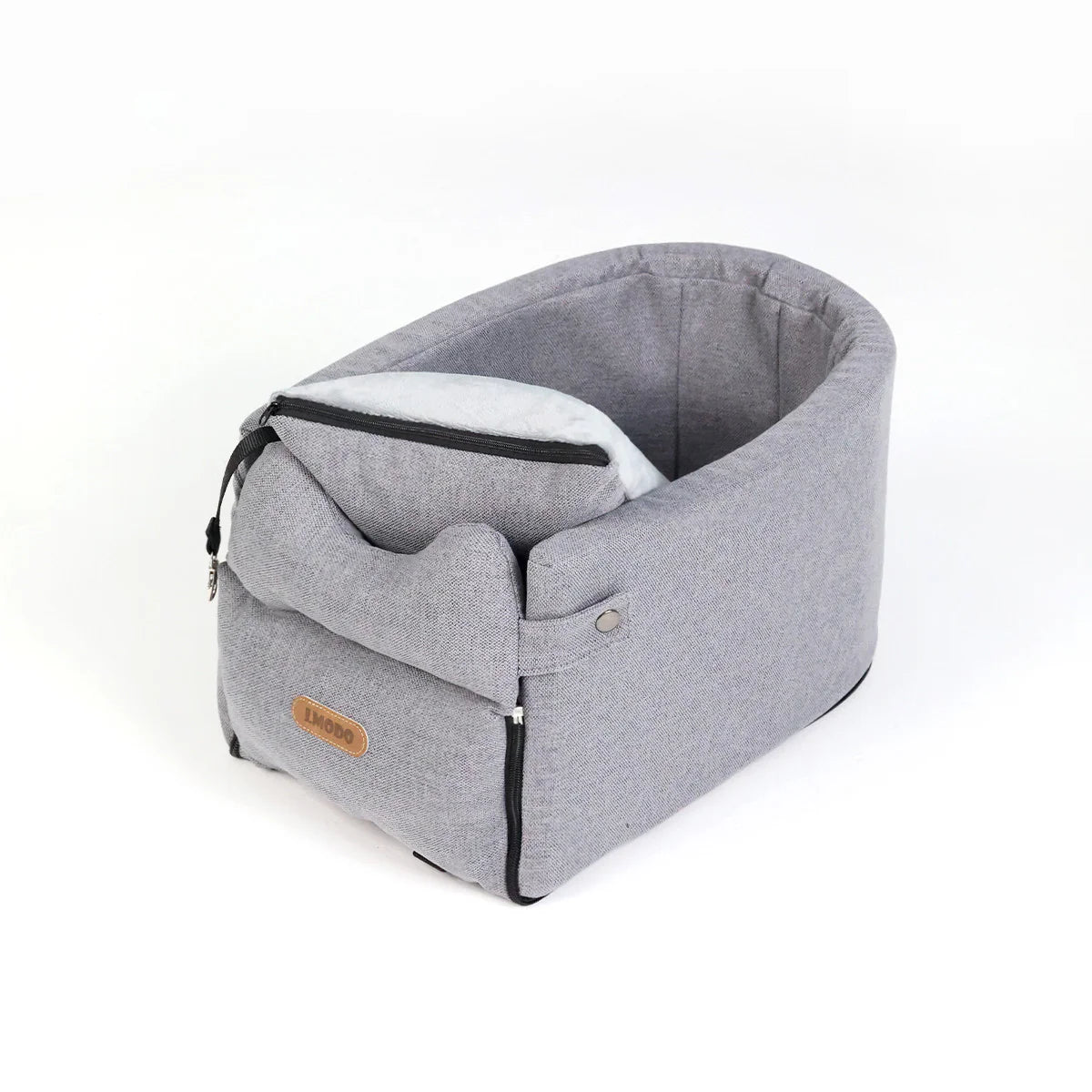 Portable Dog Car Seat Bed - Safe Travel Carrier for Small Dogs & Cats