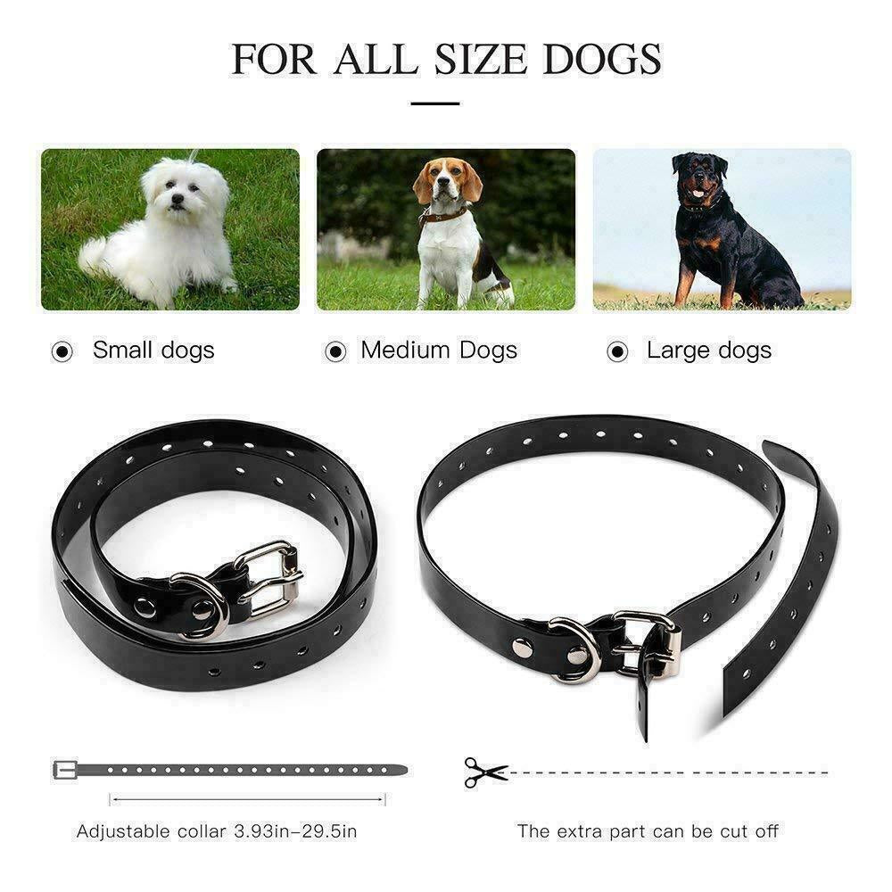 3000 FT Rechargeable Dog Training Collar - Waterproof Remote Shock Trainer for Effective Pet Obedience