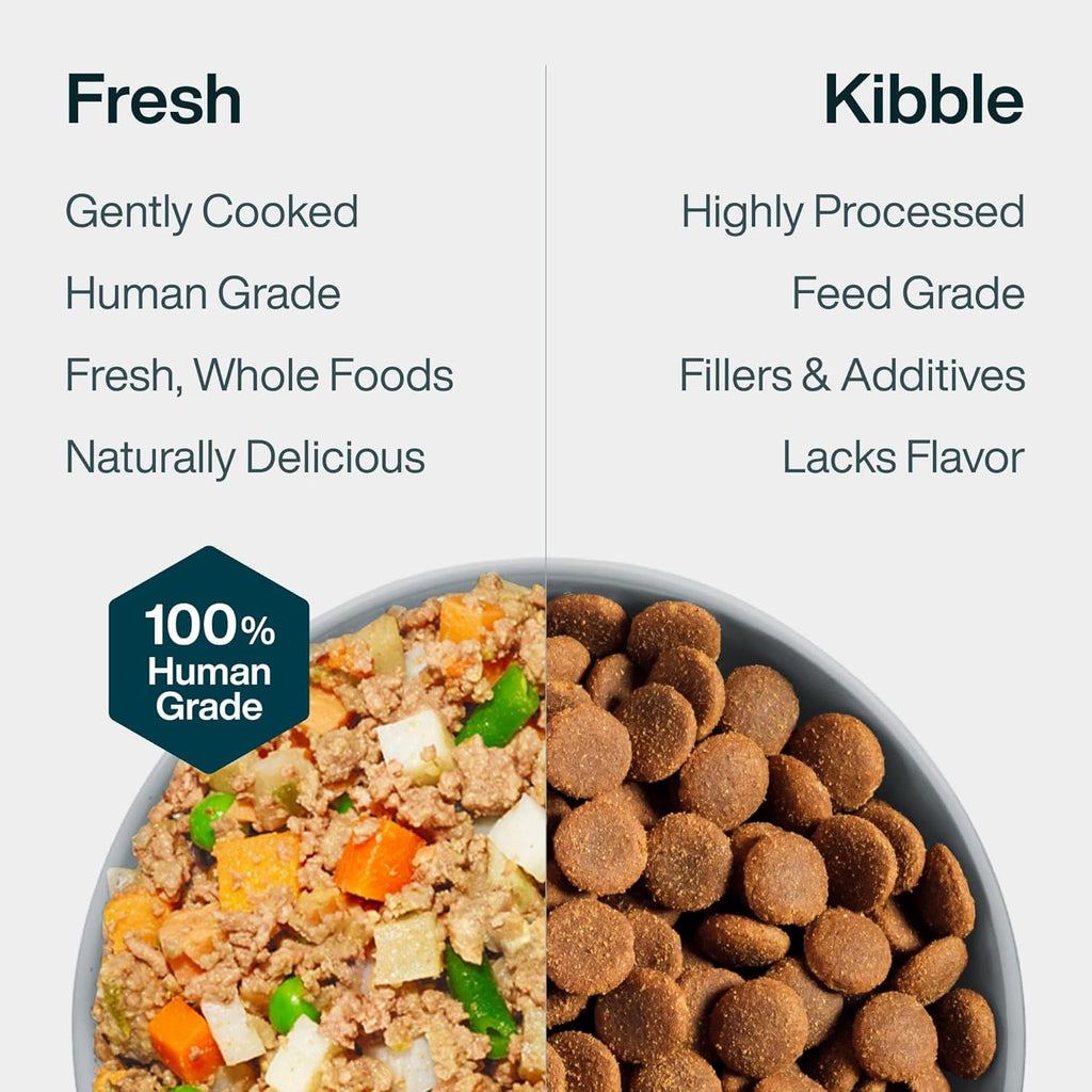 Pantry Fresh Beef & Russet Potato Wet Dog Food - Complete Meal or Tasty Topper, Human Grade Recipe, 12.5 Oz (Pack of 6)