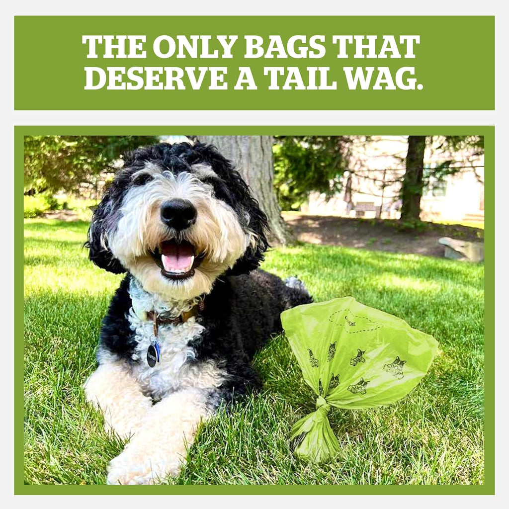 Pogi's Extra Thick Leak-Proof Dog Poop Bags - Fresh Scent, 150 Count (10 Rolls)