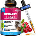 Premium Urinary Tract Support Liquid Drops for Dogs & Cats - Cranberry & D-Mannose for Optimal Kidney & Bladder Health