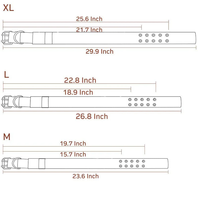 2" Wide Tactical Heavy Duty Nylon Large Dog Collar - K9 Military Style with Secure Metal Buckle for Ultimate Strength and Comfort