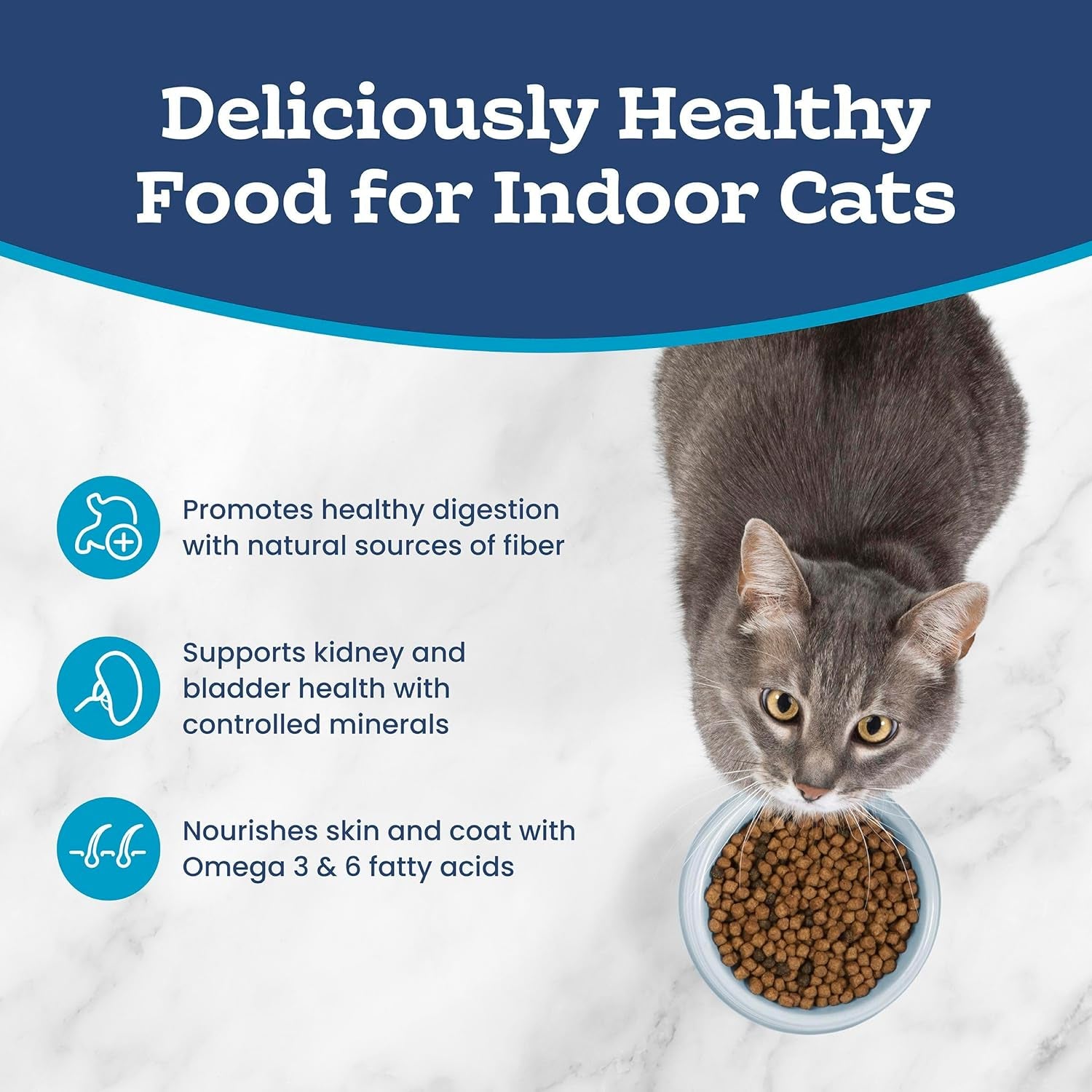 Tastefuls Natural Chicken & Brown Rice Dry Cat Food for Sensitive Stomachs - 15-Lb Bag