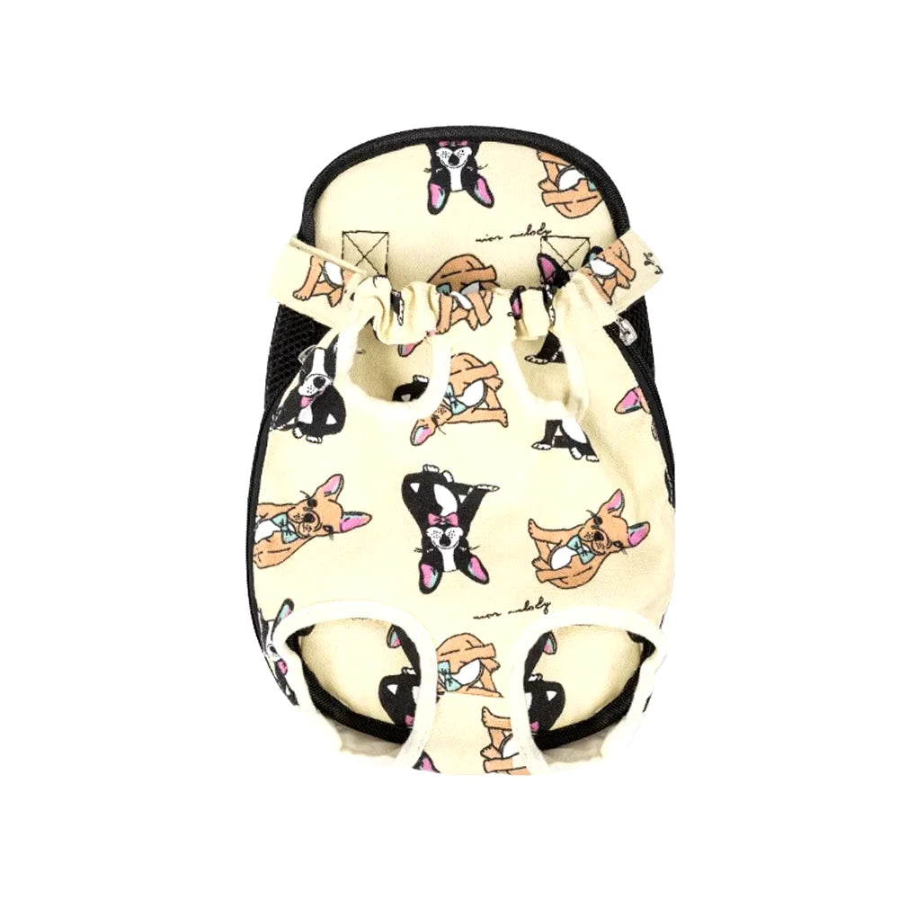 Adjustable Dual-Shoulder Pet Carrier Backpack for Cats and Dogs - Portable Outdoor Travel and Hiking Bag