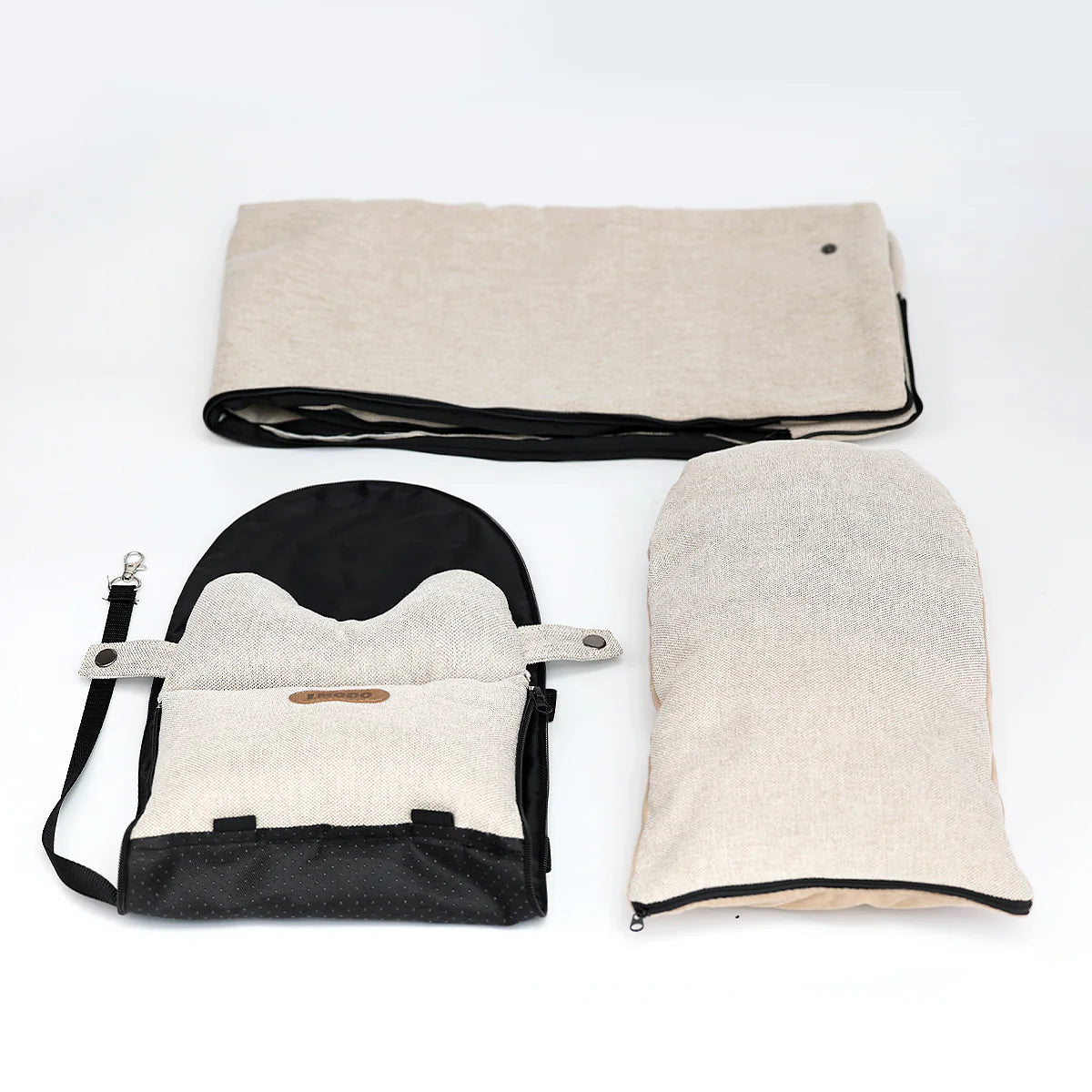 Portable Dog Car Seat Bed - Safe Travel Carrier for Small Dogs & Cats